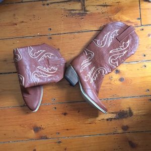 Old cowboy boots